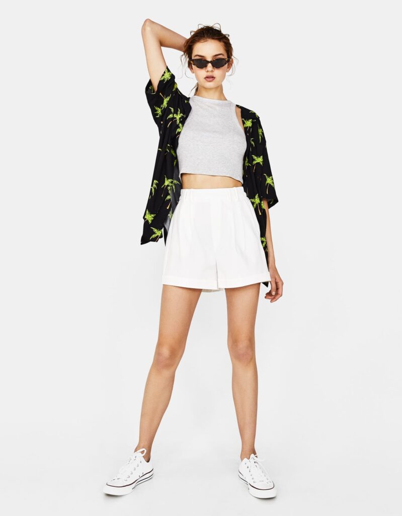 Sleeveless Halter Top Mnml