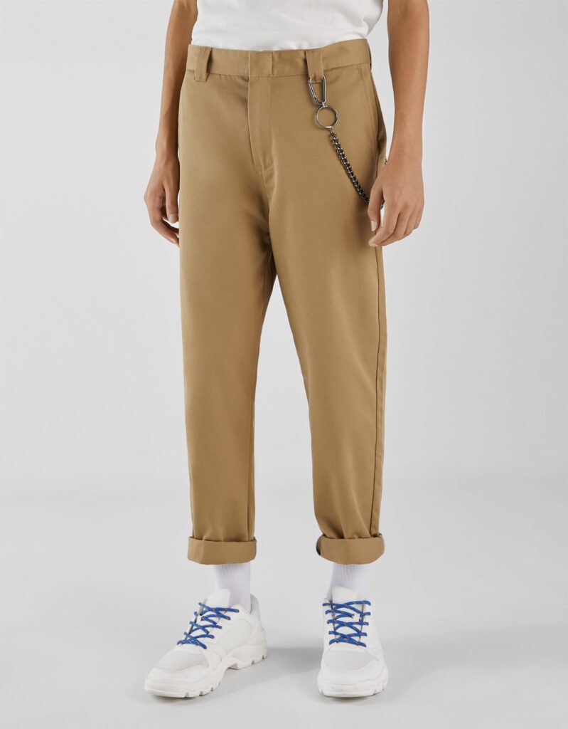Worker-Style Trousers