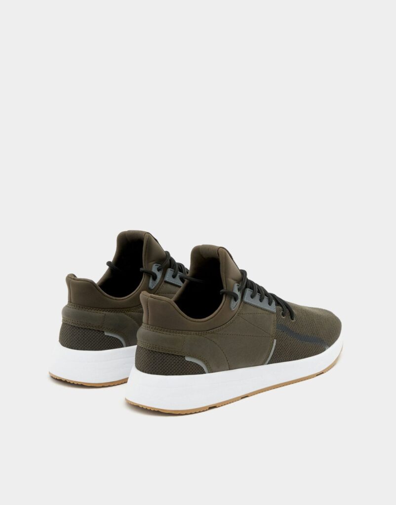 Sneakers with Reflective Transfer