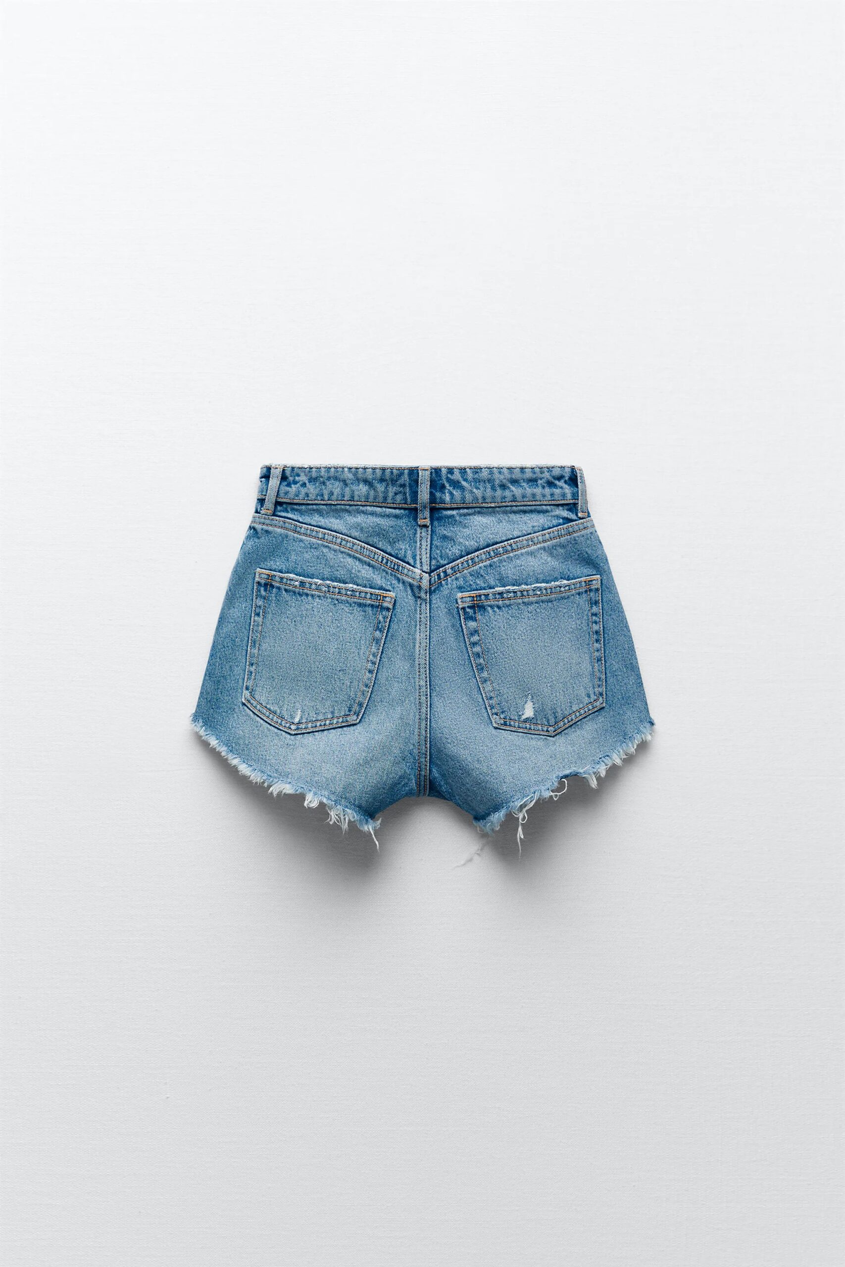 High Waisted Five Pocket Shorts - Image 4