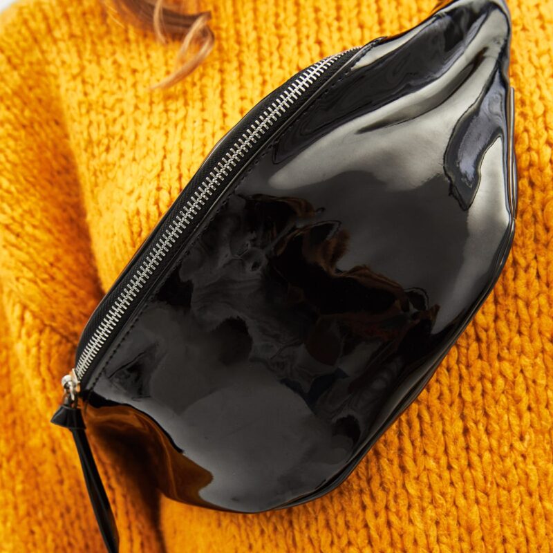 Faux Vinyl Belt Bag - Image 3