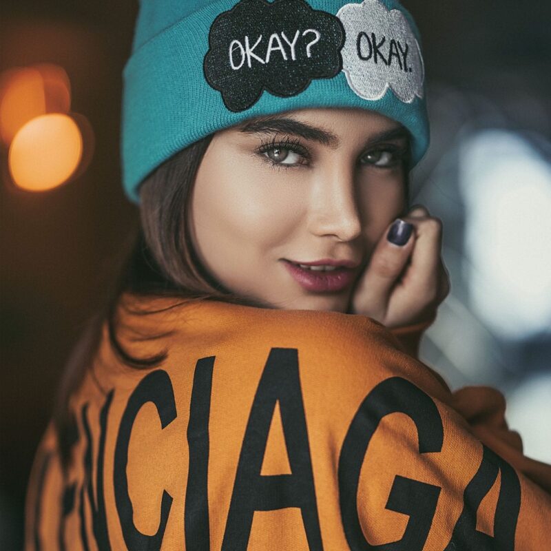 Red Wool Beanie - Image 3