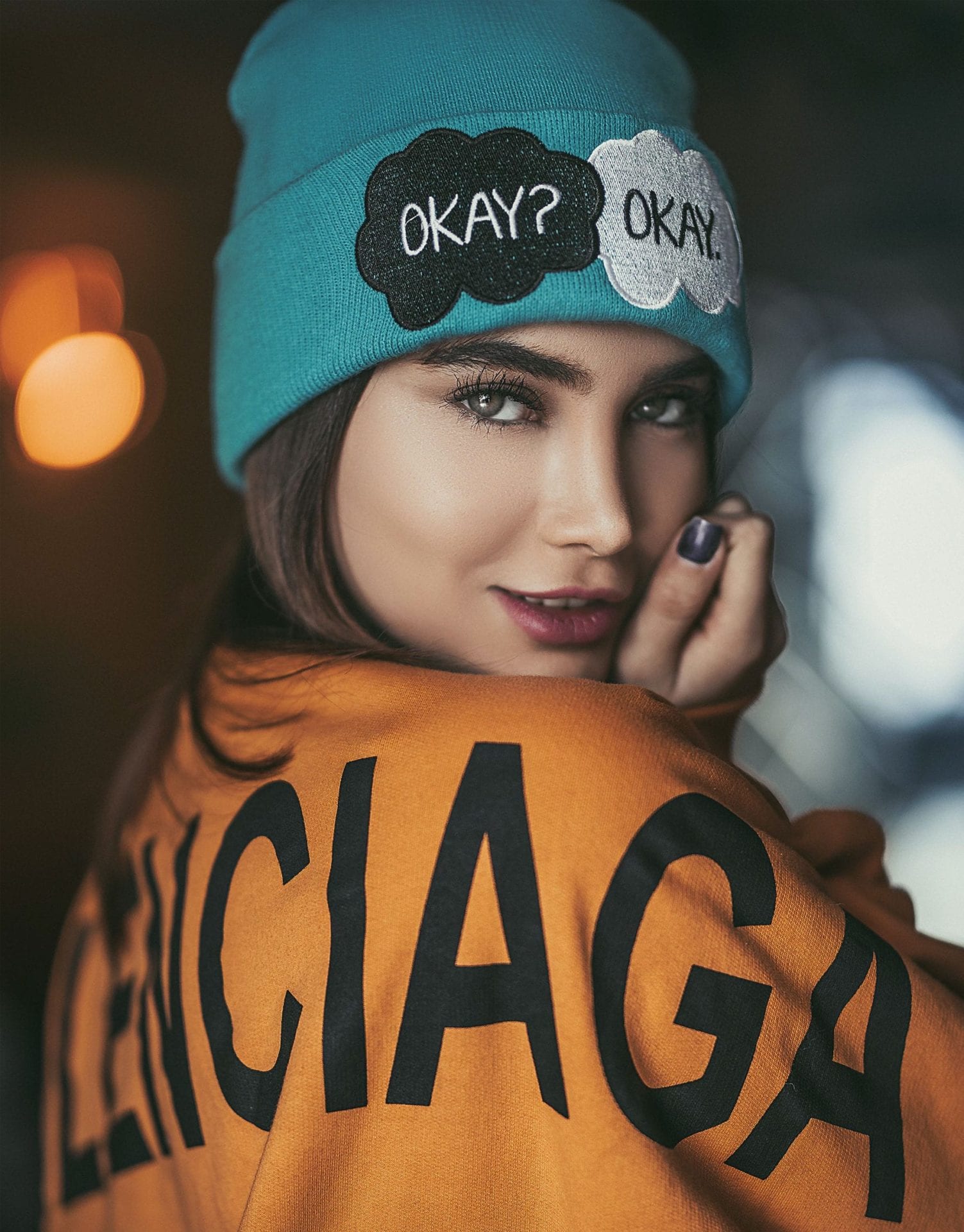 Red Wool Beanie - Image 3