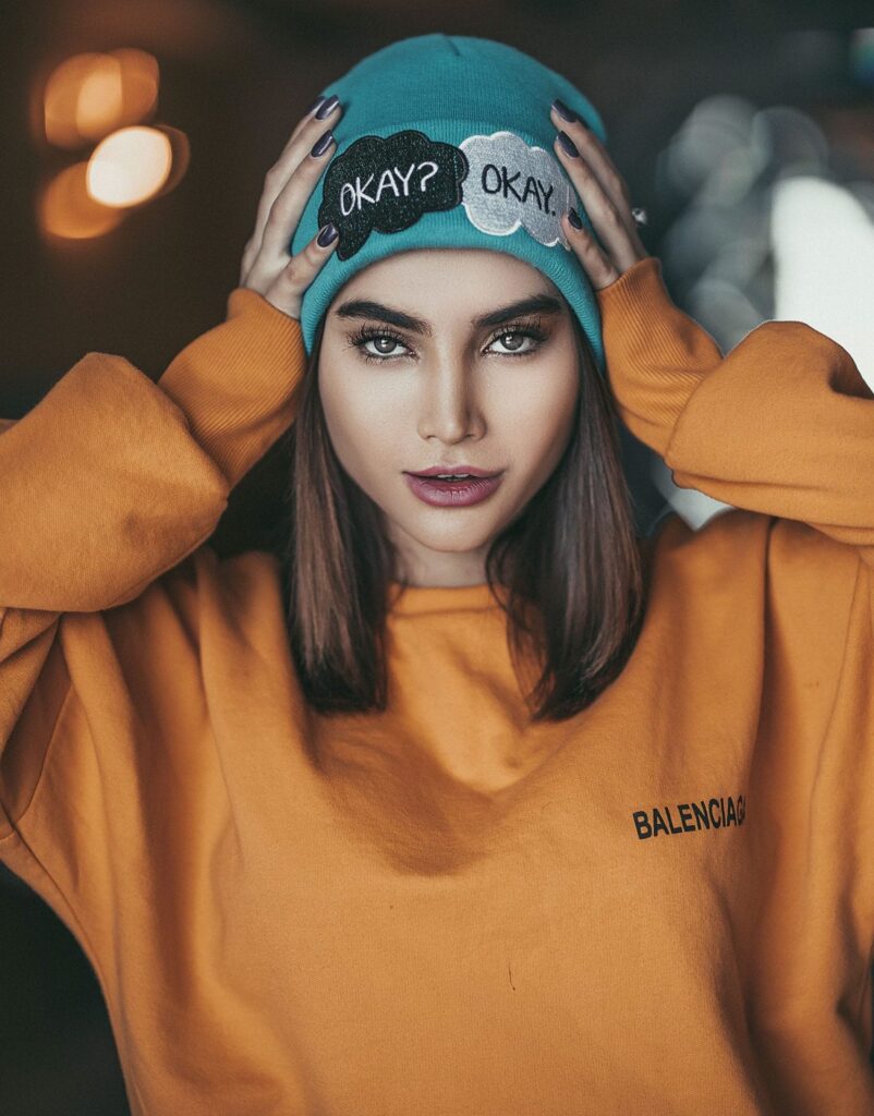 Red Wool Beanie