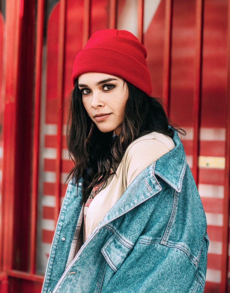 Red Wool Beanie