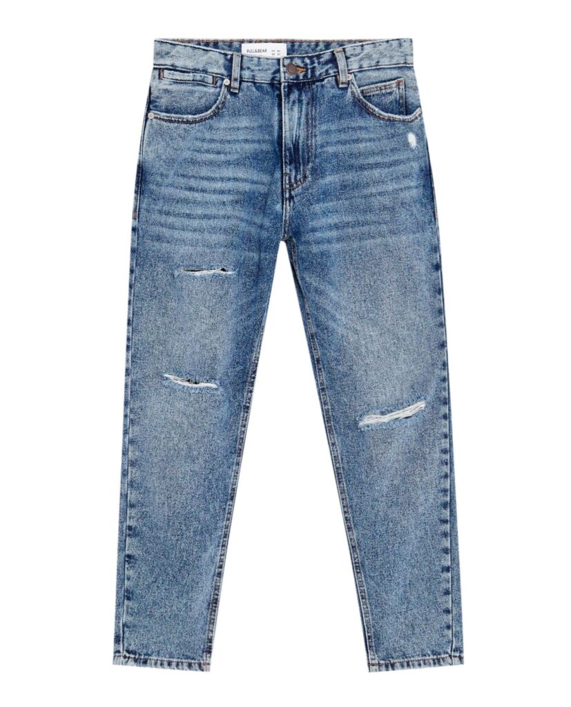 Distressed Ripped Jeans